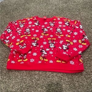 Disney Mickey Mouse Christmas crewneck sweatshirt size XXXL/21